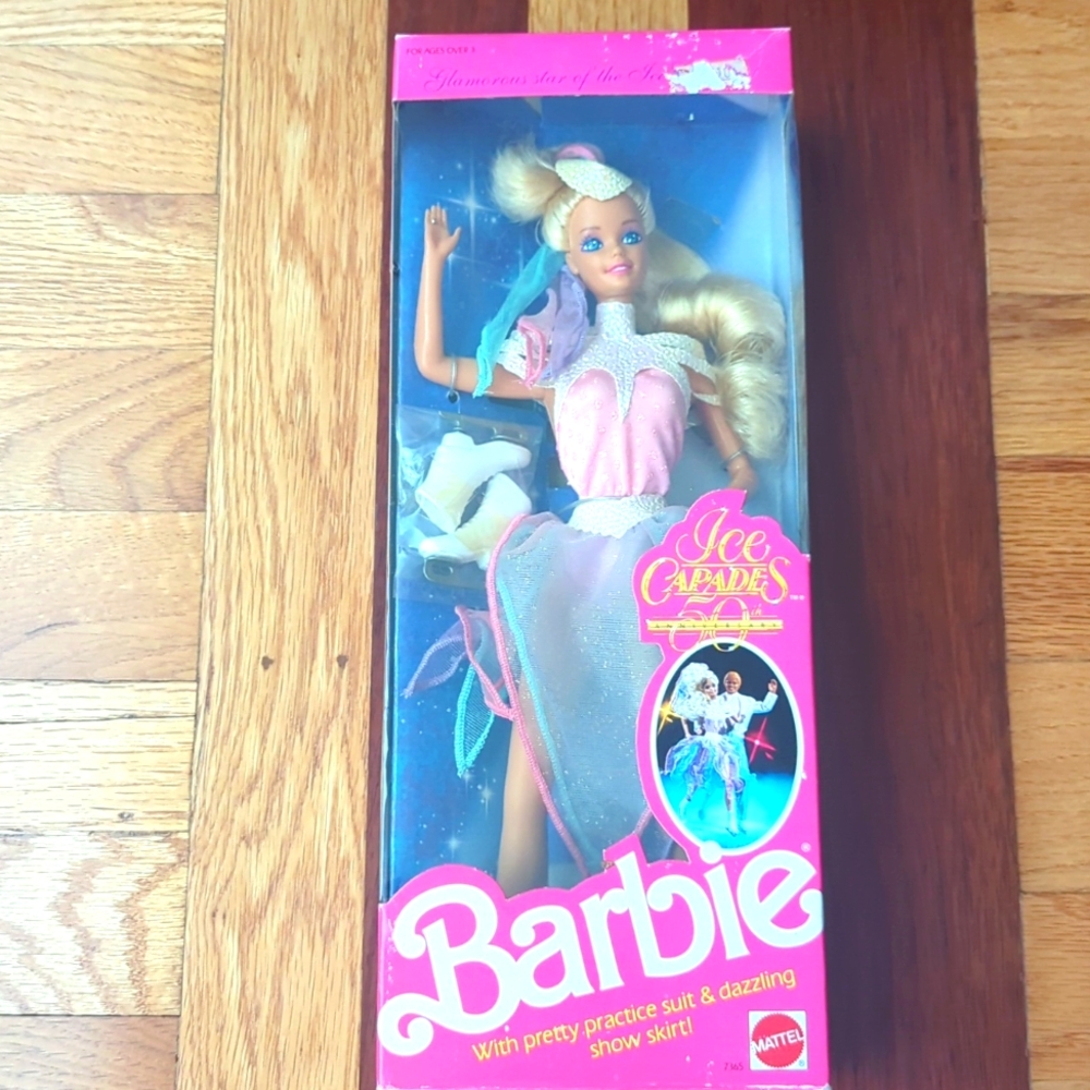 Vintage 1989 Barbie Ice Capades 50th Anniversary